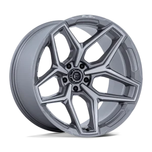 Fuel – FLUX – Gunmetal – 17″x9″ -12mm – All weather Wheels – FC854AX17905012N